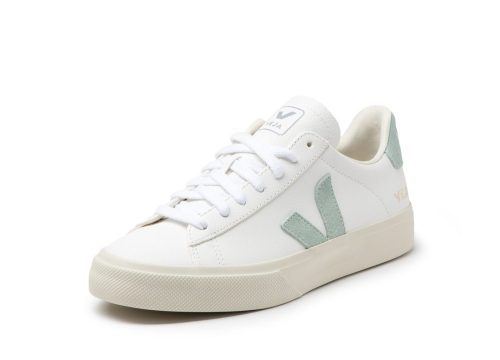 c6bd347ce9fb29f38f07edf3beb4bdca32e0eff0 Veja Campo Chromfree Leather Extra White Matcha CP052485A 2