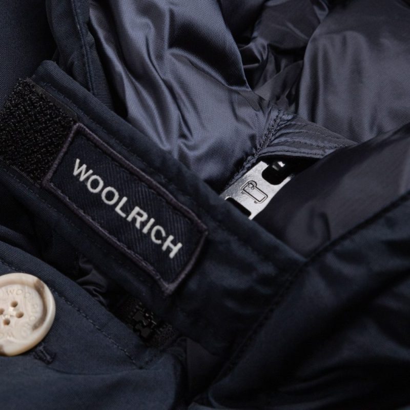 e5bd9d235f436b4ba200c894a166f57a3ea2d720 CFWOOU0483MRUT0001 MLB Woolrich Arctic Parka Melton Blue os 2